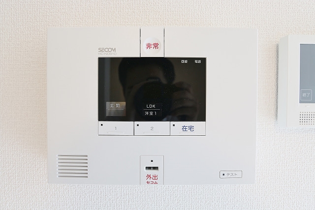 来客の確認が出来るので安心ですね