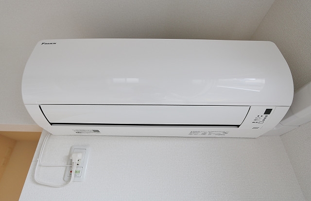 エアコン完備で年中快適です
