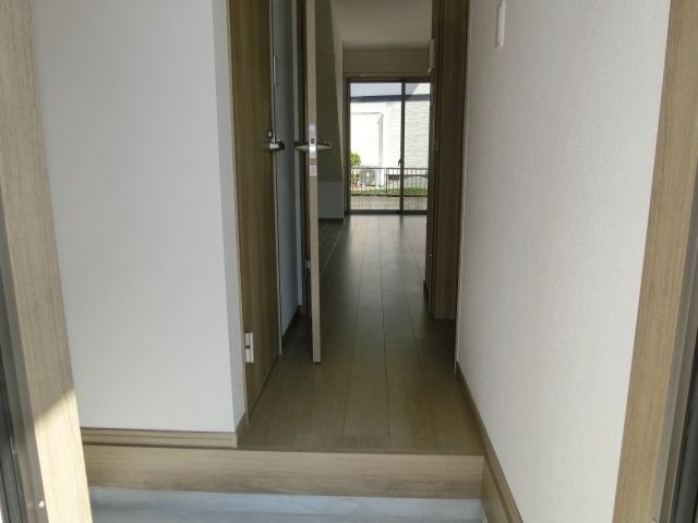 解放感ある玄関ですね