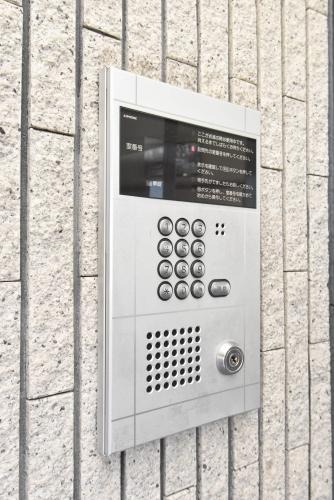 オートロック付きで安心です