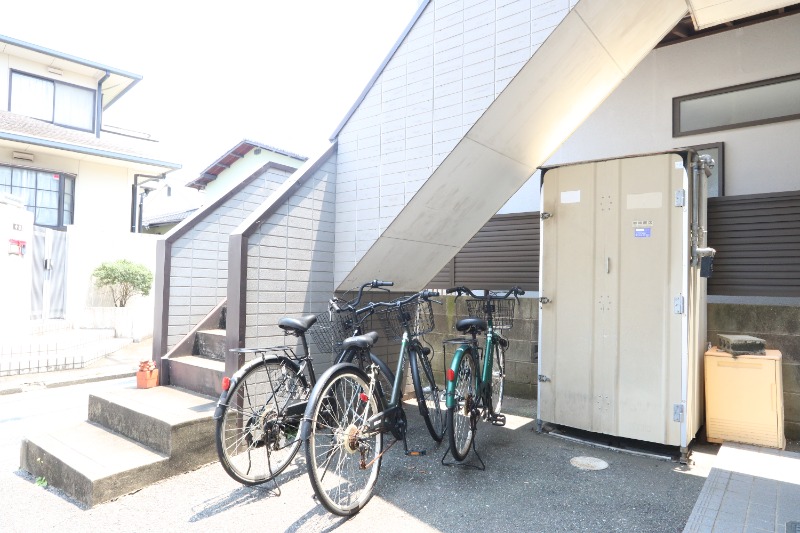 自転車駐輪も可能です