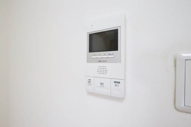 急な来客でも安心のモニターホン