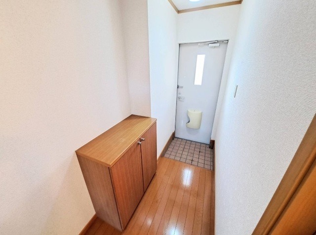 玄関はこんな感じです