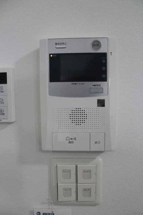 急な来客でも安心のモニターホン
