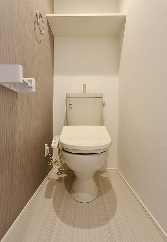 清潔感のあるトイレです