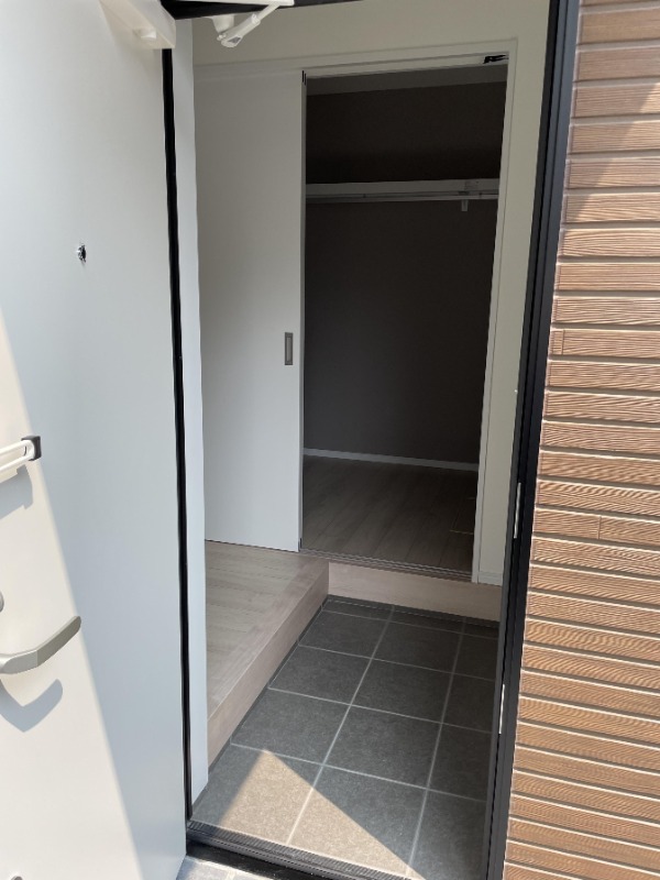 解放感ある玄関ですね