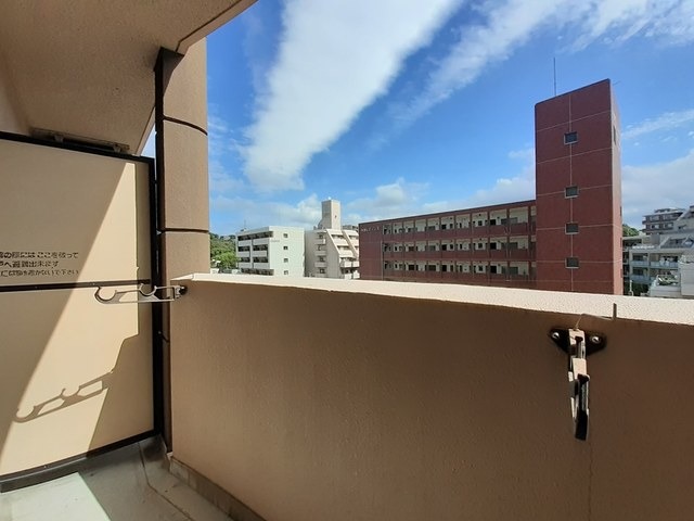 日当り良好なバルコニーです