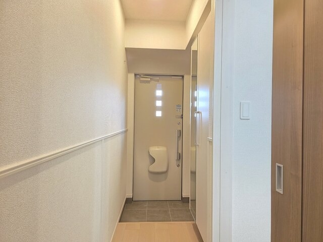 玄関はこんな感じです。