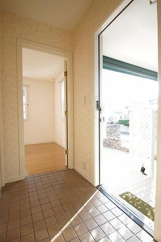 デザインオシャレな玄関です