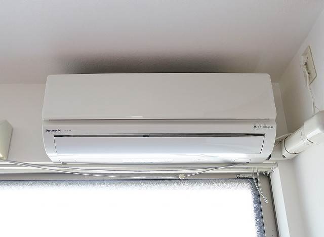 エアコン完備で年中快適に過ごせます
