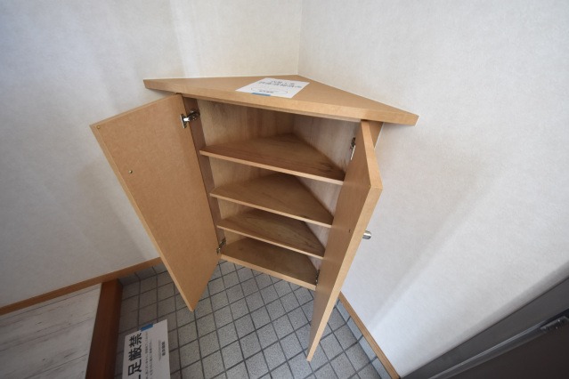 靴箱もありますよ～
