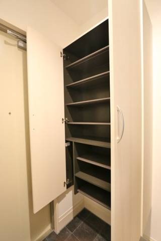 玄関収納もばっちりです。