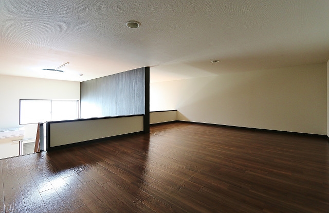 ロフトは約6帖で寝室でも快適