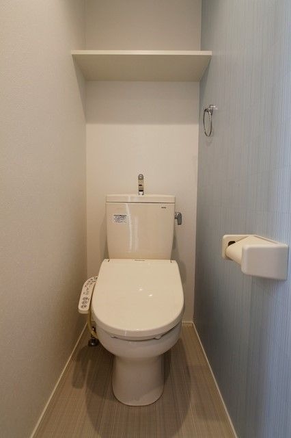温水洗浄便座付きです
