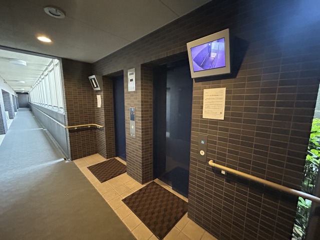 上り下りも楽なエレベーター
