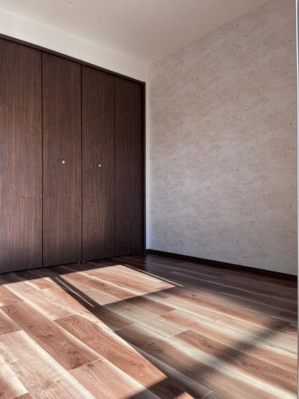 家具の配置がしやすいお部屋です。
