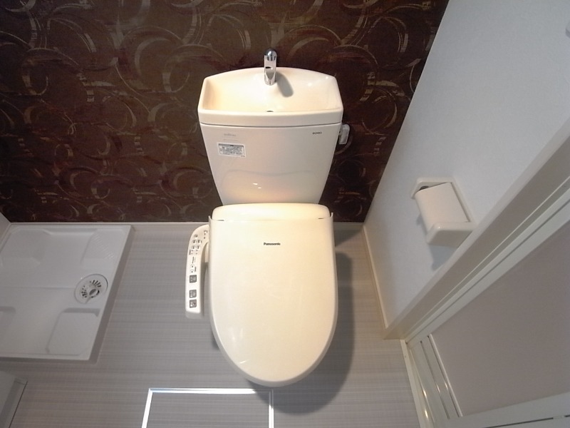 清潔感のあるトイレです