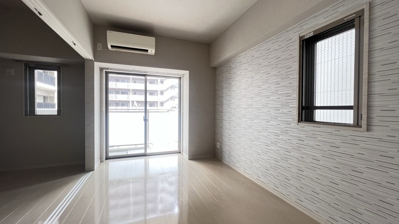 白基調のお部屋です。