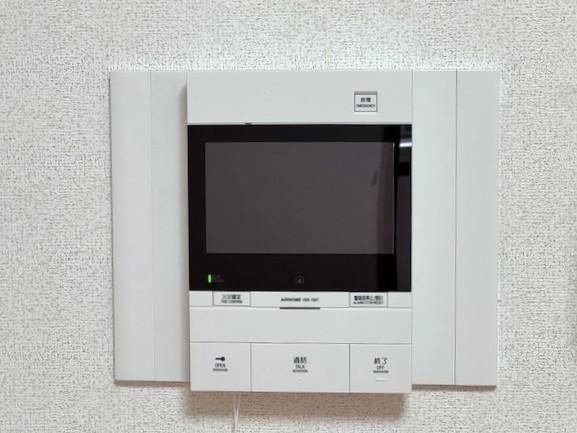 急な来客でも安心のモニターホン