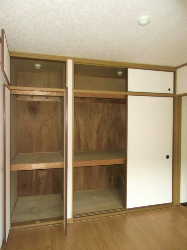 たっぷり収納できる押入です