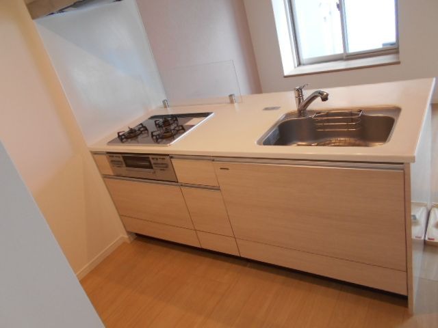 対面キッチンで会話が弾みますね
