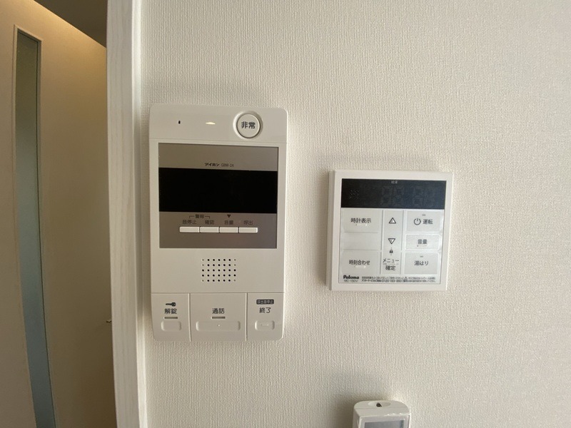 来客時はこちらで確認できます。