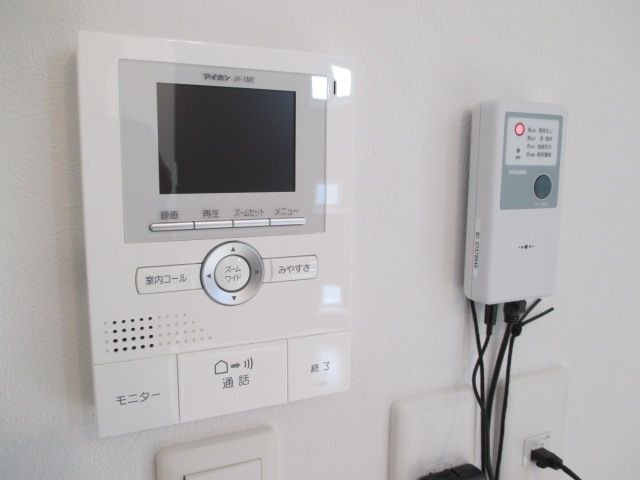 急な来客でも顔が映ると安心です