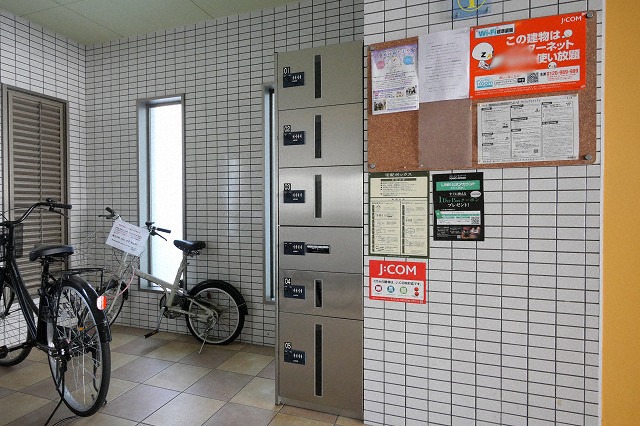 不在時に便利な宅配ボックス