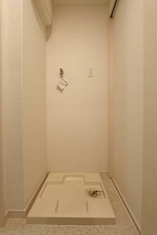 室内洗濯機置き場は嬉しいですね
