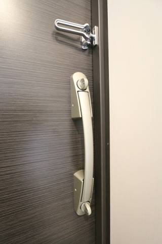 セキュリティーの高いダブルロックです