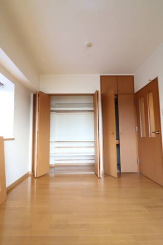 大容量のクローゼット