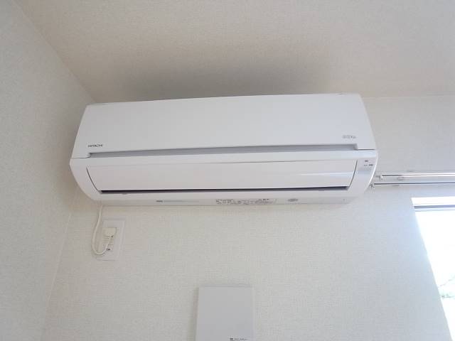 嬉しいエアコン完備です