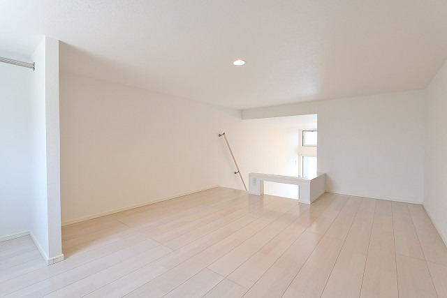 用途様々のロフト付き