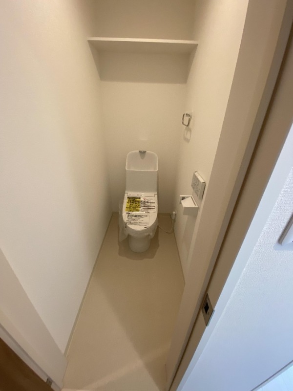 温水洗浄便座付きです