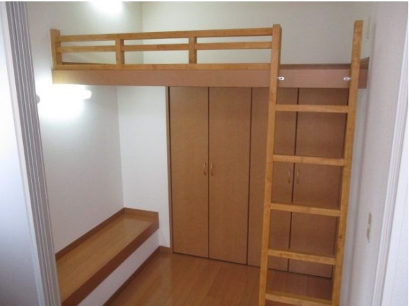 一風かわったオシャレな寝室