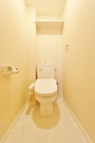 清潔感のあるトイレです