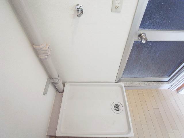 洗濯機置き場はこちらで