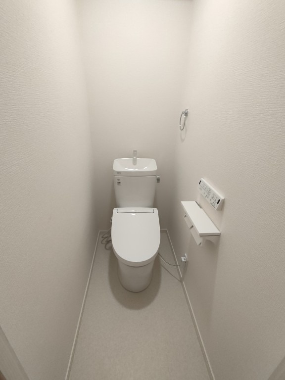 清潔感のあるトイレです