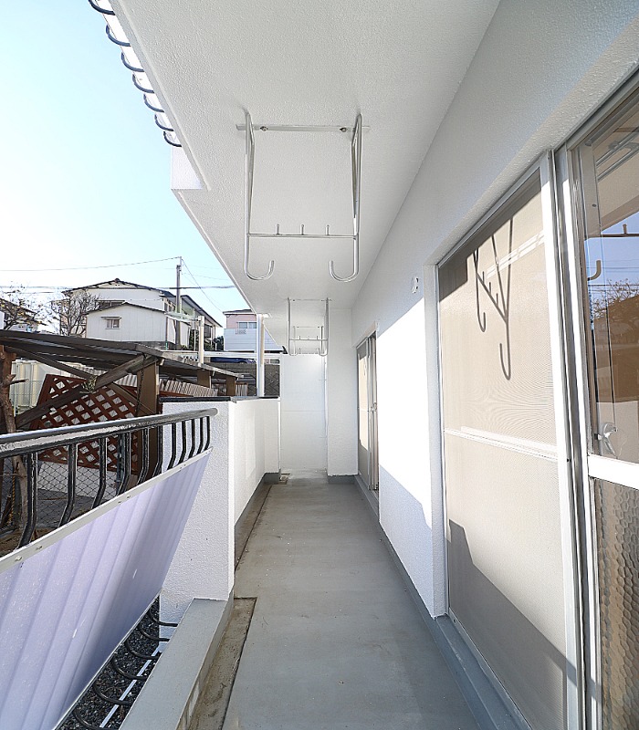 お洗濯ものはこちらです。