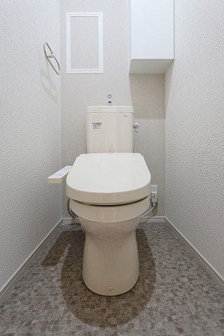温水洗浄便座付きです