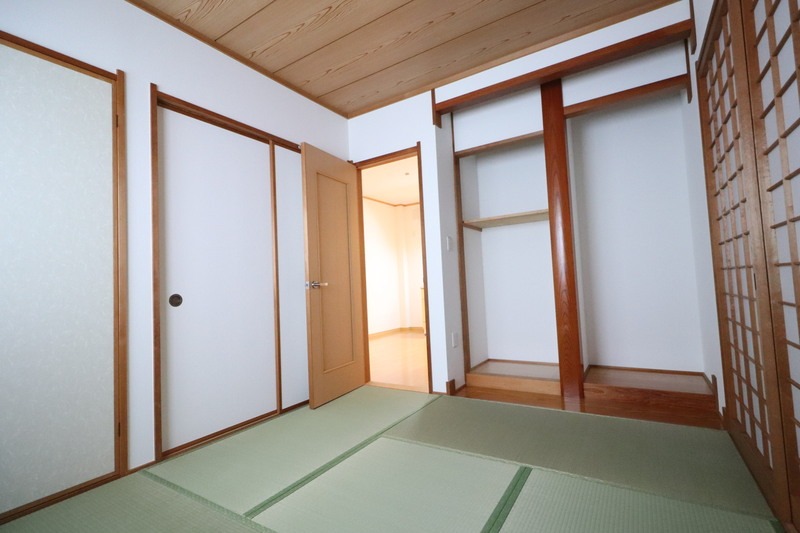 和室でごろり