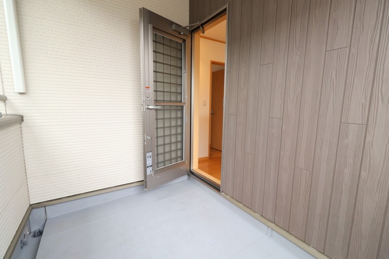 比較的広めのバルコニー