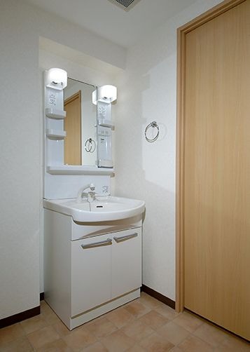 朝の支度はこちらです。