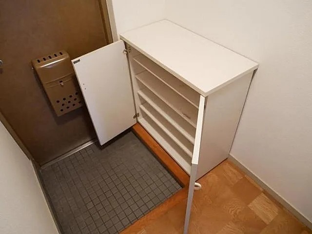 玄関収納もばっちりです