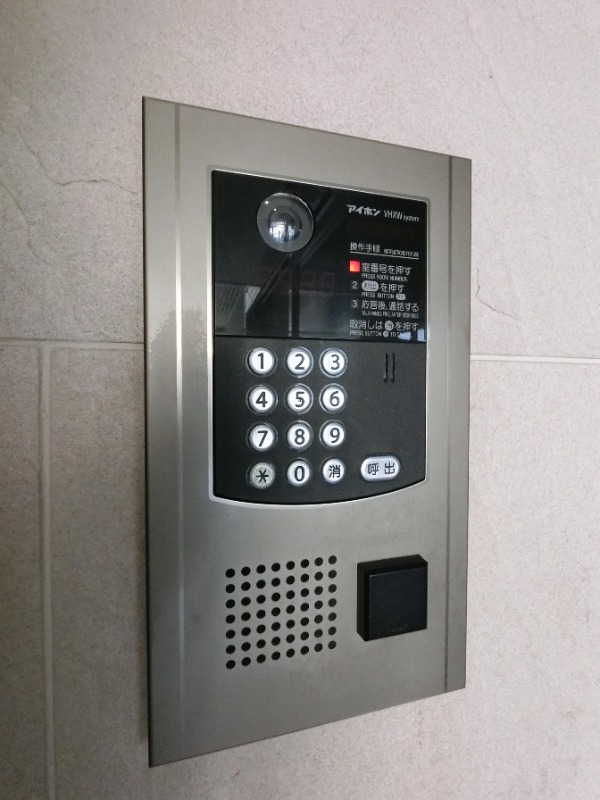 オートロックは安心ですね