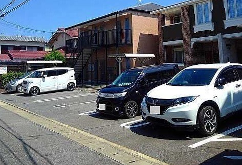 敷地内駐車場もあります。