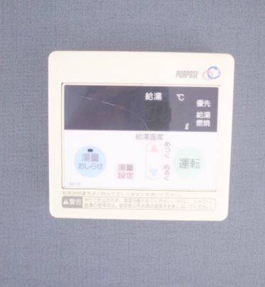 ボタン一つで温度調整できます