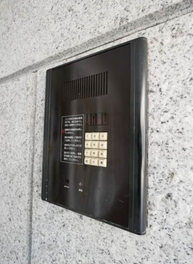 オートロック付きで安心です