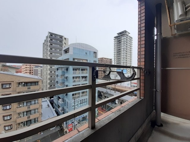 お洗濯物も沢山干せます。