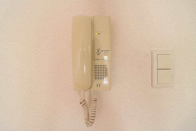 来客の確認はこちらで